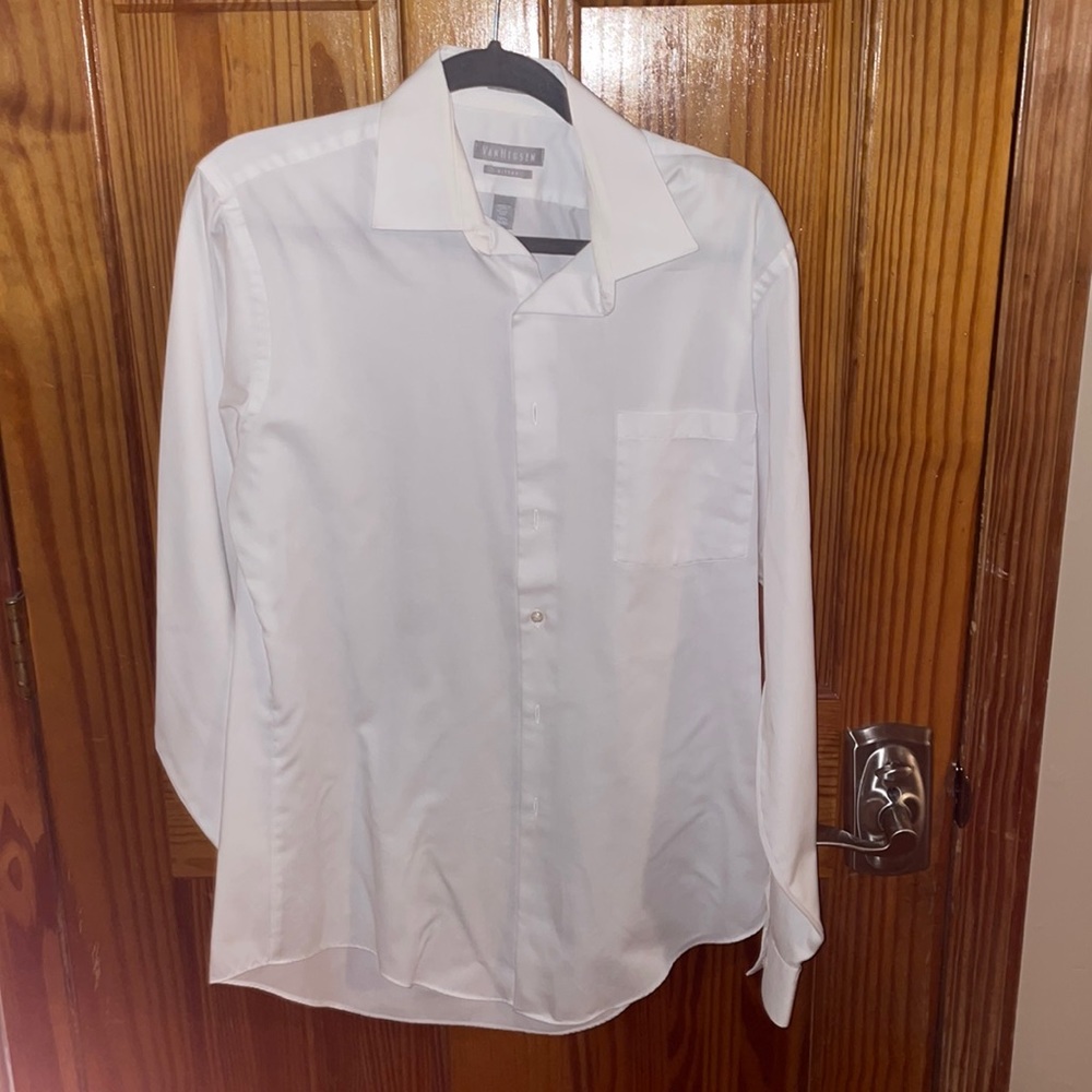 White Van Heusen Dress Shirt